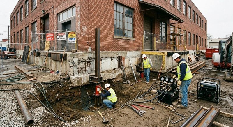 Commercial Foundation Repair in Waycross, GA