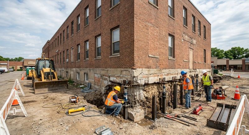 Commercial Foundation Repair in Waycross, GA