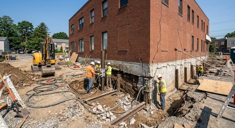 Commercial Foundation Repair in Waycross, GA
