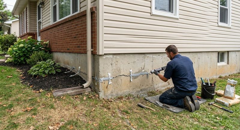Cracked Foundation Repair in Brantley County, GA