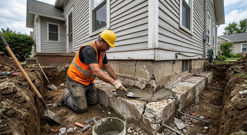Cracked Foundation Repair in Brantley County, GA