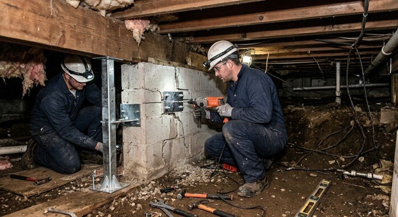 Crawlspace Foundation Repair in Brantley County, GA