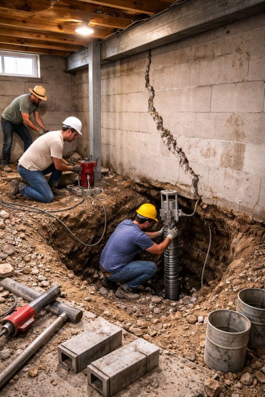 Crawlspace Structural Repair in Waycross, GA