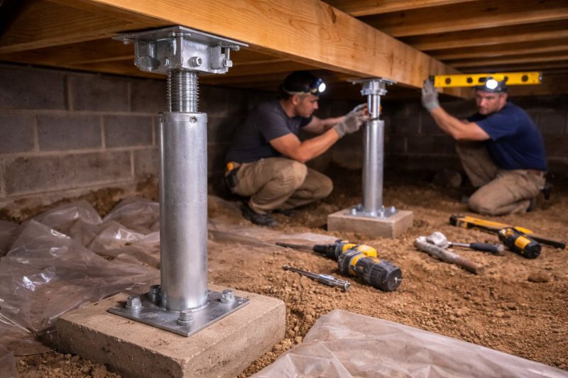 Crawlspace Structural Repair in Waycross, GA