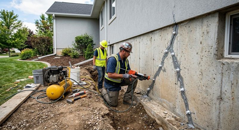 Foundation Crack Repair in Brantley County, GA