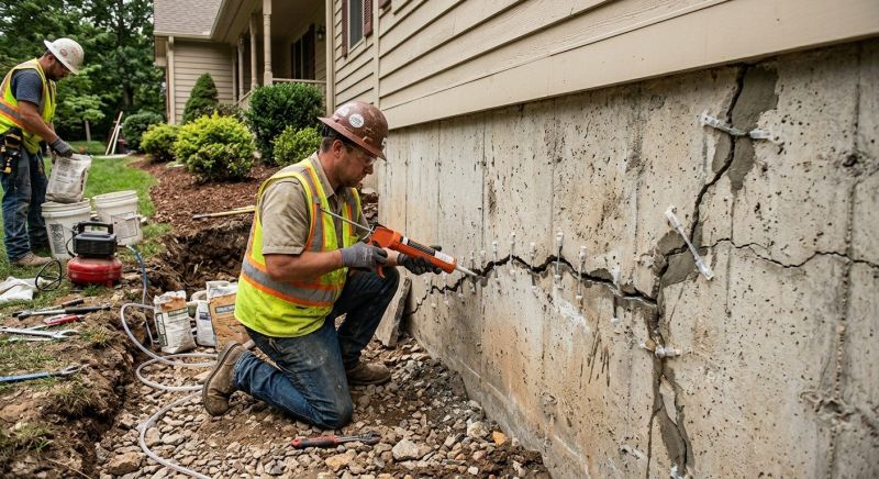 Foundation Cracks Repair in Waycross, GA