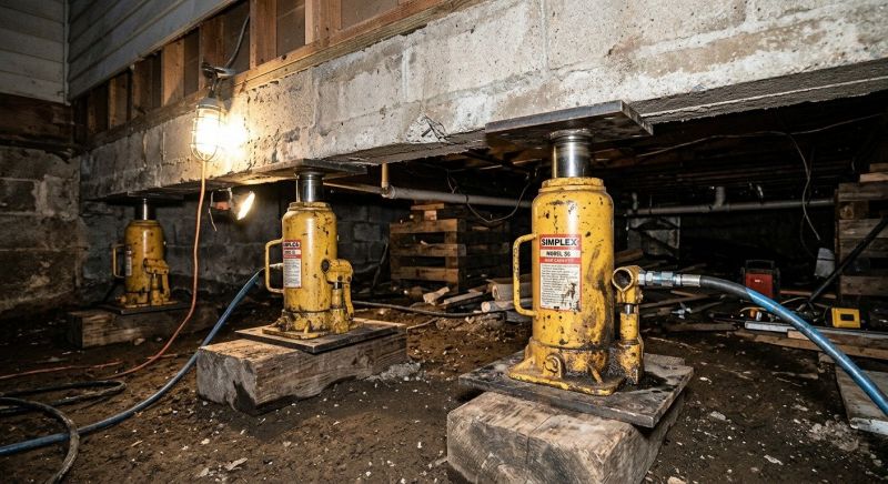Foundation Jacking in Brantley County, GA