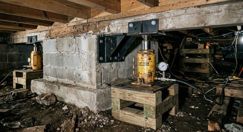 Foundation Jacking in Waycross, GA