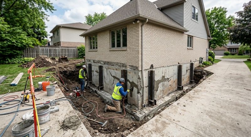 Foundation Settlement Repair in Waycross, GA