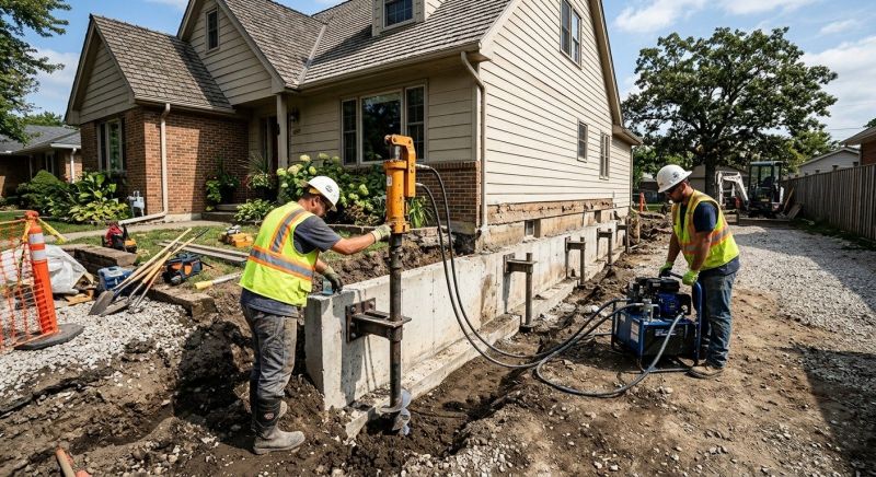 Foundation Strengthening in Waycross, GA