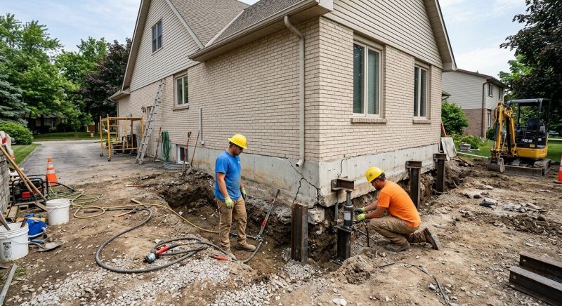 Helical Piers Installation in Waycross, GA