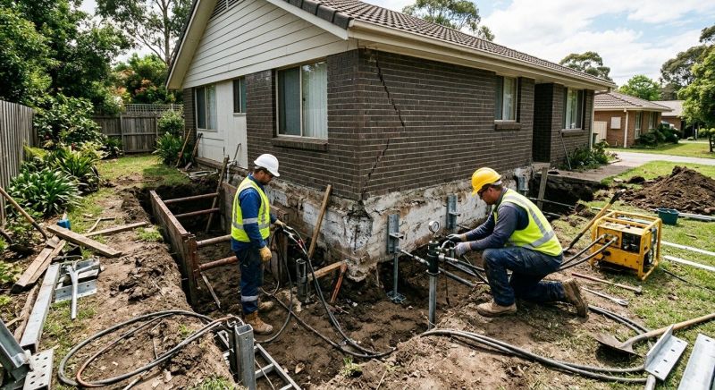 House Foundation Repair in Waycross, GA