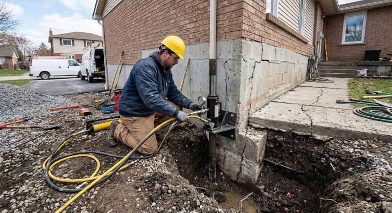 Sinking Foundation Repair in Waycross, GA