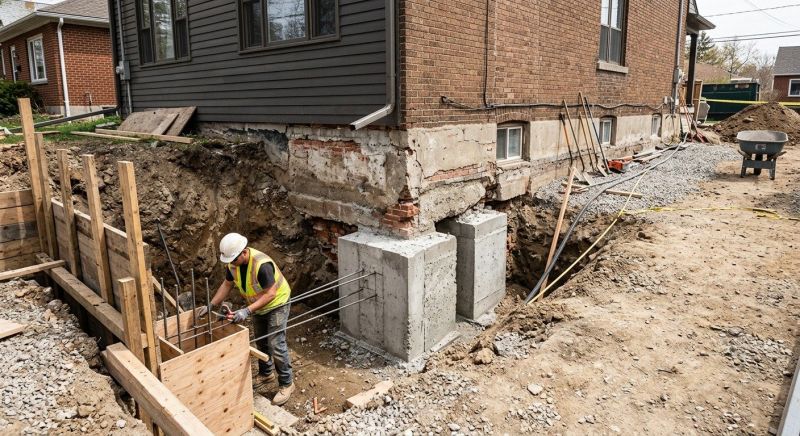 Structural Underpinning in Waycross, GA