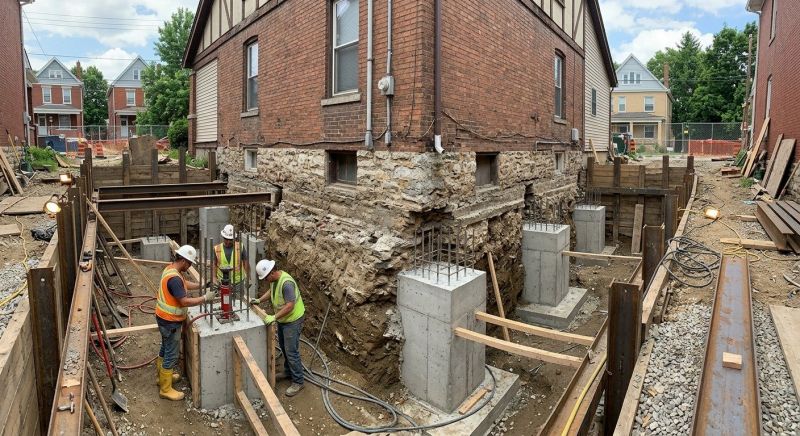 Structural Underpinning in Waycross, GA