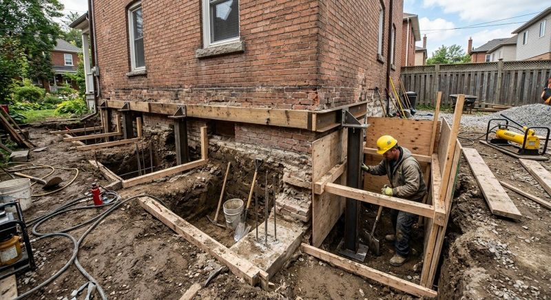 Structural Underpinning in Waycross, GA