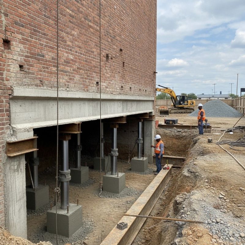 Structural Underpinning in Waycross, GA