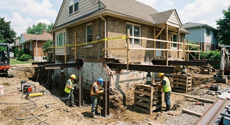 Structural Underpinning in Waycross, GA